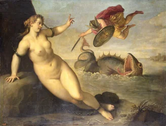 Perseus rettet Andromeda, ca. 1610